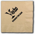 1-Ply Natural Kraft 100% Recycled Beverage Napkin